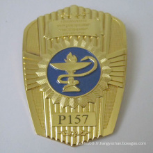 Fabricant professionnel de badge de police métallique (XS-B0019)